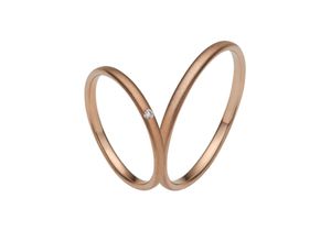 4007972594885 - Trauring FIRETTI Schmuck Geschenk Gold 375 Hochzeit Ehering LIEBE Fingerringe Gr 50 0015 ct SI = kleine Einschlüsse mit Brillant Roségold 375 20 mm rosegold (roségoldfarben) Trauringe Made in Germany wahlweise mit oder ohne Brillant