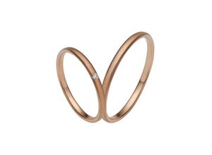 4007972595127 - Trauring FIRETTI Schmuck Geschenk Gold 375 Hochzeit Ehering LIEBE Fingerringe Gr 50 0015 ct SI = kleine Einschlüsse mit Brillant Roségold 585 20 mm rosegold (roségoldfarben) Trauringe Made in Germany wahlweise mit oder ohne Brillant