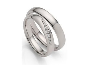 4007972615979 - Trauring FIRETTI Schmuck Geschenk Hochzeit Ehering LIEBE Fingerringe Gr 60 ohne Zirkonia Silber 925 (Sterlingsilber) 4 mm silberfarben Trauringe Made in Germany - wahlweise mit oder ohne Zirkonia (synth)