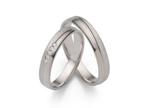 4007972616068 - Trauring FIRETTI Schmuck Geschenk Hochzeit Ehering LIEBE Fingerringe Gr 60 ohne Zirkonia Silber 925 (Sterlingsilber) 4 mm silberfarben Trauringe Made in Germany - wahlweise mit oder ohne Zirkonia (synth)