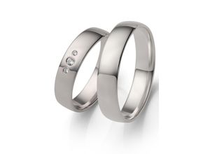 4007972616419 - Trauring FIRETTI Schmuck Geschenk Hochzeit Ehering LIEBE Fingerringe Gr 60 ohne Zirkonia Silber 925 (Sterlingsilber) 5 mm silberfarben Trauringe Made in Germany - wahlweise mit oder ohne Zirkonia (synth)