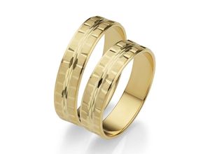 4007972650345 - Trauring FIRETTI Schmuck Geschenk Gold 375 Hochzeit Ehering LIEBE Fingerringe Gr 50 Gelbgold 375 5 mm gelb (gelbgoldfarben) Trauringe Made in Germany