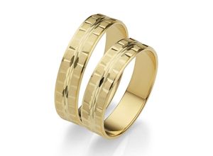 4007972650451 - Trauring FIRETTI Schmuck Geschenk Gold 375 Hochzeit Ehering LIEBE Fingerringe Gr 52 Gelbgold 585 5 mm goldfarben (gelbgoldfarben) Made in Germany