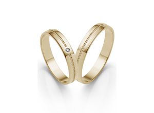 4007972654114 - Trauring FIRETTI Schmuck Geschenk Gold 375 Hochzeit Ehering LIEBE Fingerringe Gr 50 ohne Brillant Gelbgold 585 35 mm gelb (gelbgoldfarben) Trauringe Made in Germany wahlweise mit oder ohne Brillant