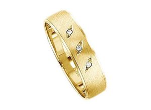 4007972690594 - Trauring FIRETTI Schmuck Geschenk Gold 375 Hochzeit Ehering LIEBE Fingerringe Gr 165 00225 ct SI = kleine Einschlüsse mit Brillanten Gelbgold 375 5 mm gelb (gelbgoldfarben) Trauringe Made in Germany wahlweise mit oder ohne Brillanten