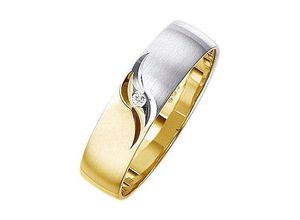 4007972691096 - Trauring FIRETTI Schmuck Geschenk Gold 375 Hochzeit Ehering LIEBE Fingerringe Gr 165 001 ct SI = kleine Einschlüsse mit Brillant Gelbgold 375 5 mm goldfarben (gelbgoldfarben weißgoldfarben) Trauringe wahlweise mit oder ohne Brillant