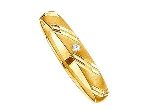 4007972693595 - Trauring FIRETTI Schmuck Geschenk Gold 375 Hochzeit Ehering LIEBE Fingerringe Gr 165 001 ct SI = kleine Einschlüsse mit Brillant Gelbgold 375 30 mm gelb (gelbgoldfarben) Trauringe Made in Germany wahlweise mit oder ohne Brillant