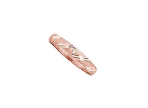 4007972693809 - Trauring FIRETTI Schmuck Geschenk Gold 375 Hochzeit Ehering LIEBE Fingerringe Gr 175 001 ct SI = kleine Einschlüsse mit Brillant Roségold 375 30 mm rosegold (roségoldfarben) Trauringe Made in Germany wahlweise mit oder ohne Brillant