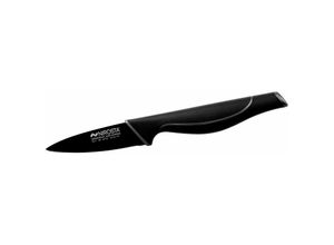 4008033437325 - - Gemüsemesser wave Küchenmesser aus Edelstahl mit Soft-Touch Griff handgeschärfte Klinge mit schwarzer Antihaftbeschichtung Obstmesser