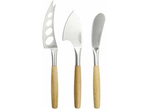 4008033561617 - Käsemesser-Set hochwertige Käseschneider ideal für Hart- Weich- & Frischkäse geschlitztes Messer mit Edelstahlklinge langlebiges Käsebeil (Farbe