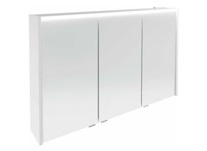 4008033731942 - Verona Spiegelschrank 110cm - Weiß Glanz ArtNr 73194 - Fackelmann