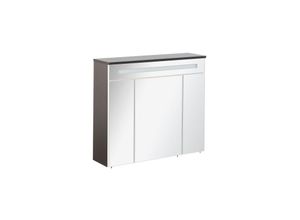 4008033809610 - Led Spiegelschrank kara   mit Soft-Close-System   Maße (b x h x t) ca 80 x 70 x 23 cm   Schrank für das Bad   Möbel fürs wc oder Badezimmer  