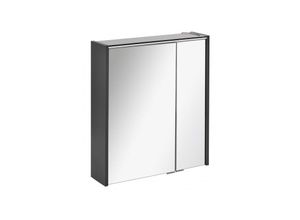 4008033821865 - Led Spiegelschrank denver   Badschrank mit gedämpften Scharnieren   Maße (b x h x t) ca 60 x 685 x 16 cm   hochwertiger Schrank mit Spiegel und