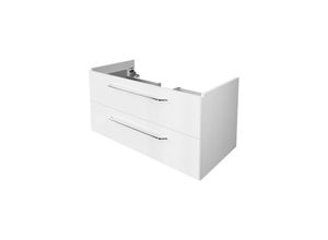 4008033842136 - FACKELMANN Waschtisch-Unterschrank MILANO   Badschrank mit Soft-Close-System   Maße (B x H x T) ca 100 x 495 x 48 cm   Waschbeckenunterschrank mit