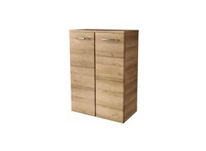 4008033842624 - Doppel-Midischrank milano   Badschrank mit Soft-Close   Maße (b x h x t) ca 605 x 83 x 32 cm   hochwertiger Schrank fürs Badezimmer   2 Türen  