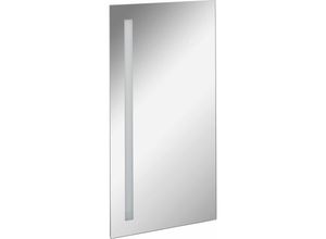 4008033845021 - Spiegel FACKELMANN Linear Gr B H T 40 cm x 75 cm x 2 cm silberfarben Spiegel LED