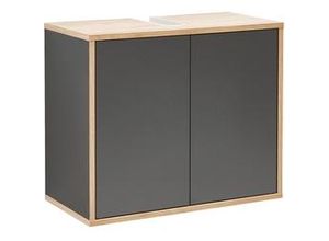 4008033846011 - Finn Waschbeckenunterschrank 60 x 50 x 305 cm Anthrazit (84601)