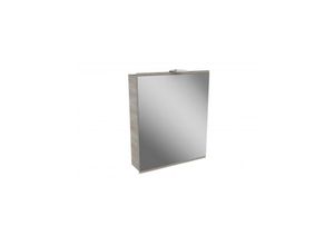 4008033848824 - Led Spiegelschrank lima   Badschrank mit Soft-Close-System   Maße (b x h x t) ca 60 x 73 x 155 cm   Möbel fürs wc oder Badezimmer   Korpus Braun