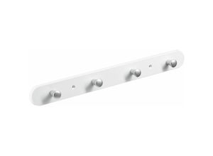 4008057041195 - Hettich - Garderobenleiste 4 Haken 380 x 40 x 08 cm weiß Hakenleisten