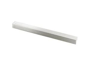 4008057065597 - Hettich - Möbelgriff Aluminium Edelstahl Optik 13 x 175 x 15 mm - 1 Stück Filzgleiter & Möbelgriffe