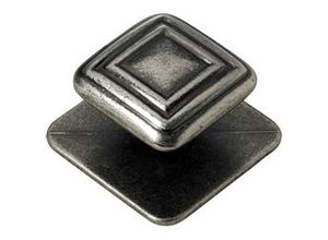 4008057066150 - Hettich - Möbelknopf Zinkdruckguss brüniert 450 x 450 mm - 1 Stück Möbelknopf