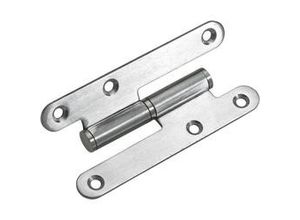 4008057112581 - Hettich - Türband 55 x 110 mm rechts Edelstahl matt - 1 Stück Scharniere