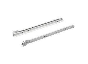 4008057623308 - Hettich - Rollschubführung Teilauszug 600 mm - 2 Stück Möbelbeschläge