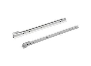 4008057625043 - Hettich - Rollschubführung Teilauszug 550 mm - 2 Stück Möbelbeschläge