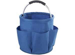 4008069047284 - Organizer MAXIMEX Universal-Reinigungs-Caddy Modell HERKULES blau H35cm Ø35cm Polyester Aufbewahrungsboxen faltbare Tragetasche für zuhause und unterwegs 34 Liter