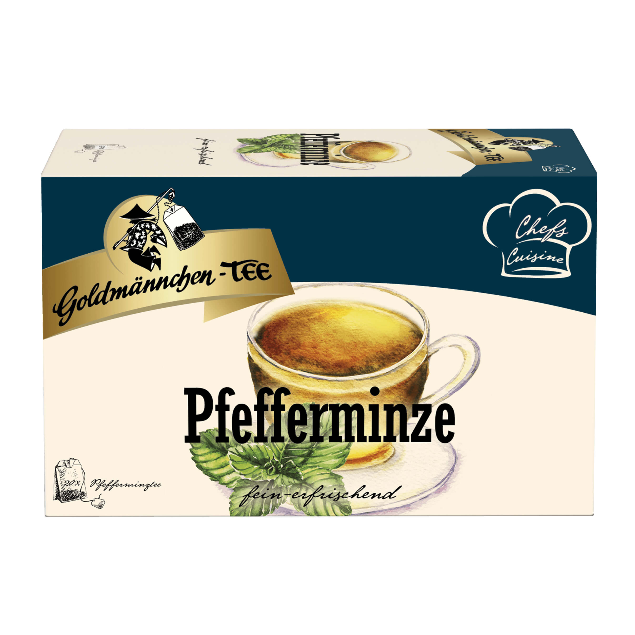 4008071044493 - Goldmännchen Tee Pfefferminze Tee 20x18g