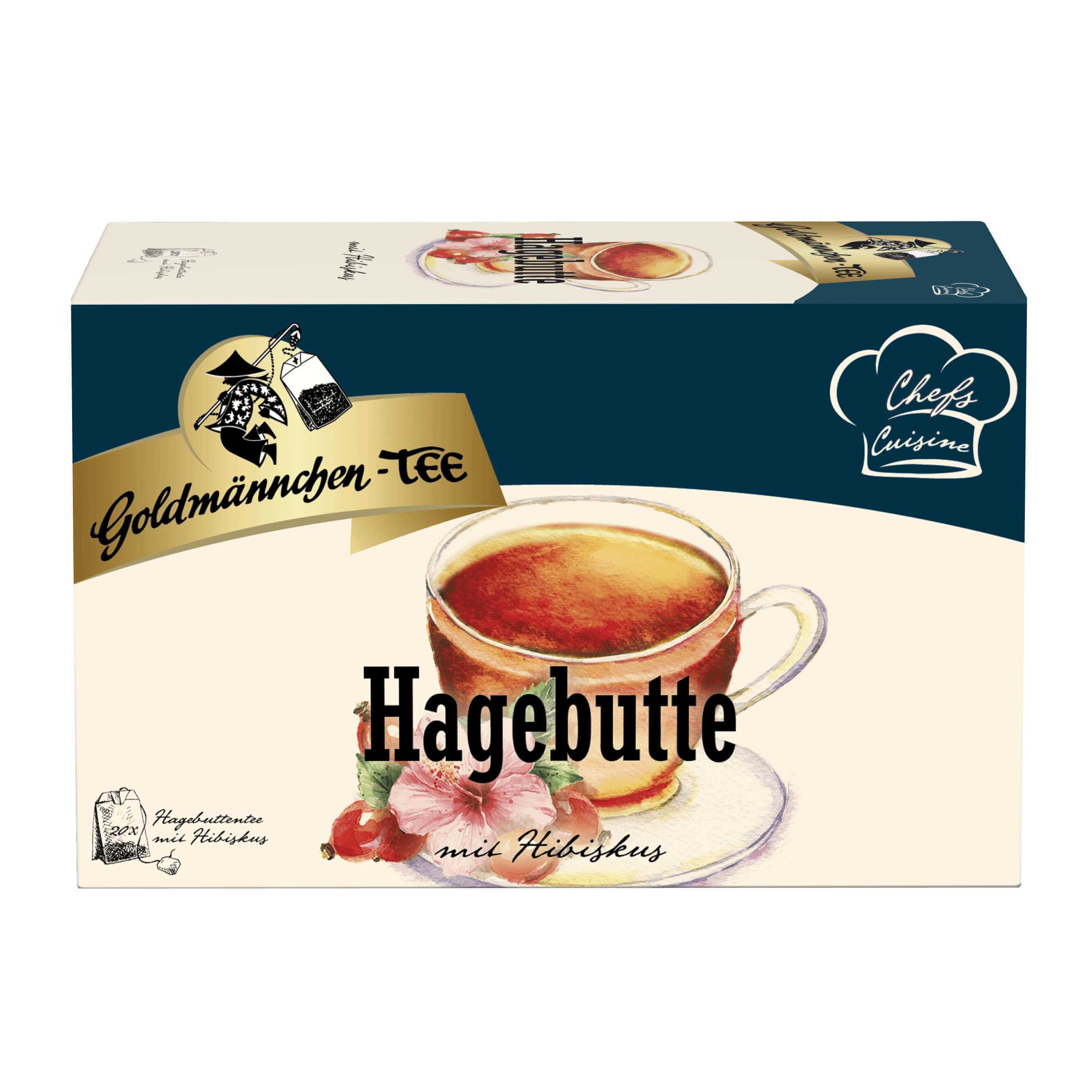 4008071044509 - Goldmännchen Tee Hagebutte mit Hibiskus 20x3g