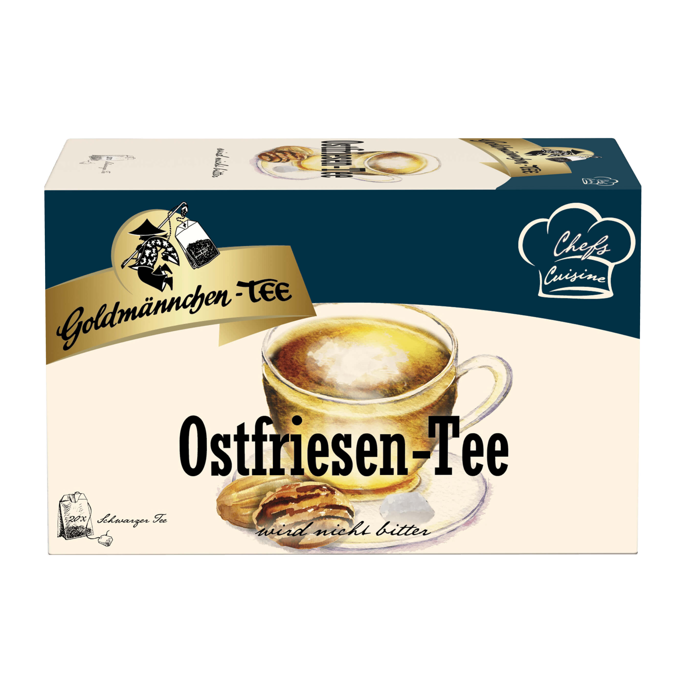 4008071044554 - Goldmännchen Tee Ostfriesen Schwarztee 20x175g