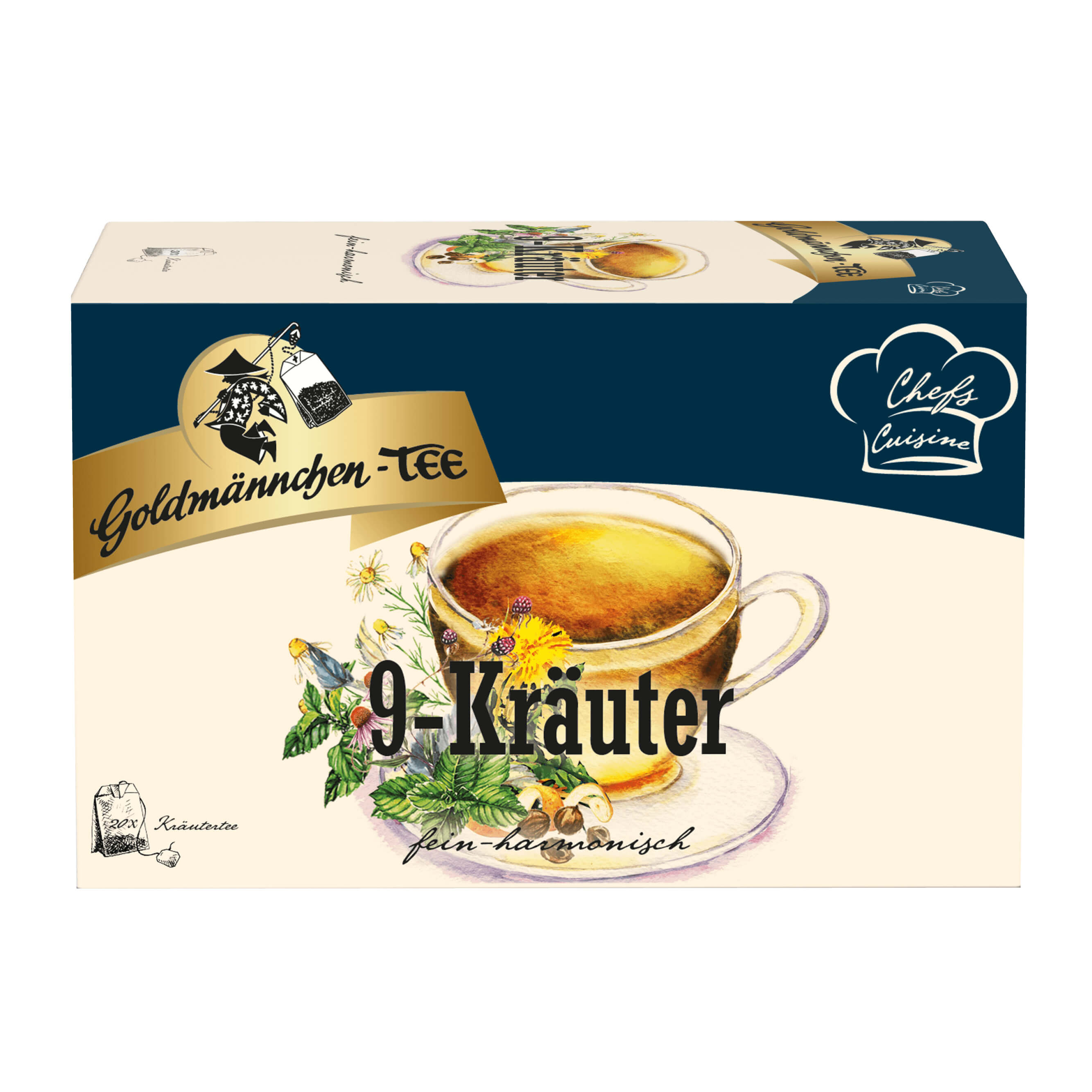 4008071045988 - Goldmännchen Tee 9-Kräutertee 20x15g