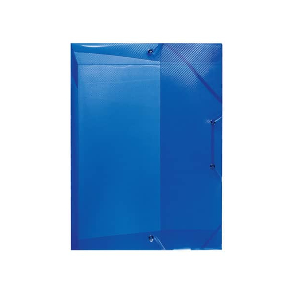 4008110038896 - Heftbox A4 blau 2 Gummizüge Rückenbreite 4 cm Schreibwaren - Herlitz