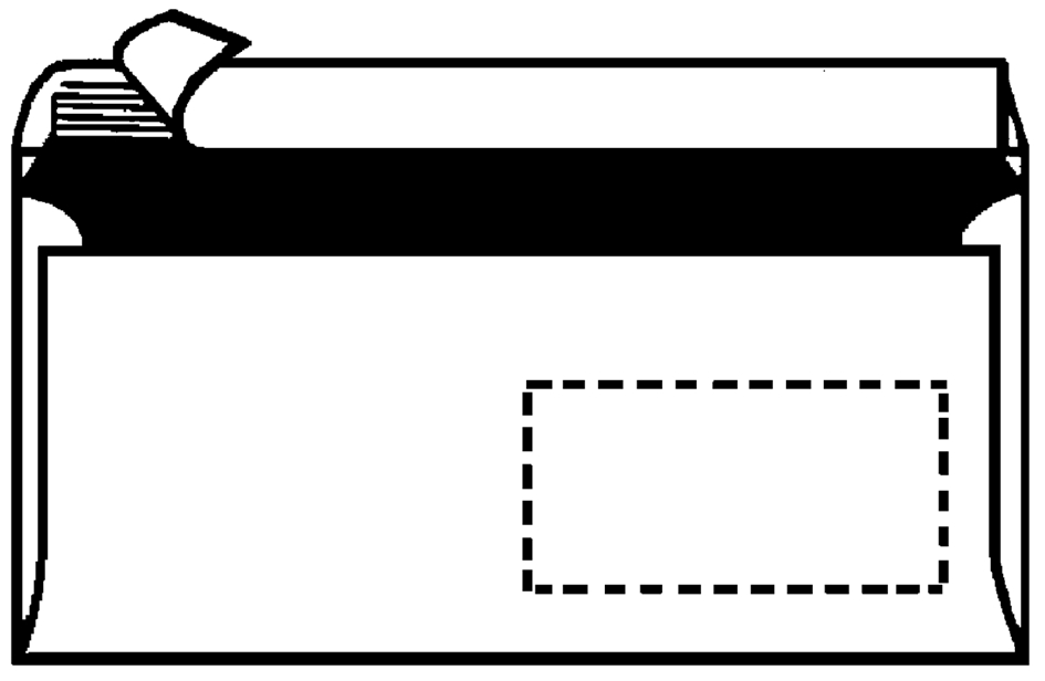 4008110197432 - 20 x Briefumschläge C6 haftklebend weiß VE=25 Stück