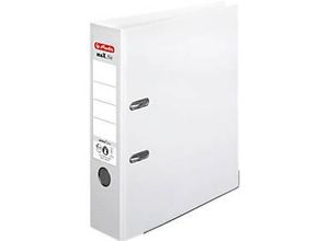 4008110308203 - herlitz Ordner maXfile protect plus Rückenbreite 8 cm DIN A4 Kunststoff 1x lila gelb rot türkis pink grün 1 St