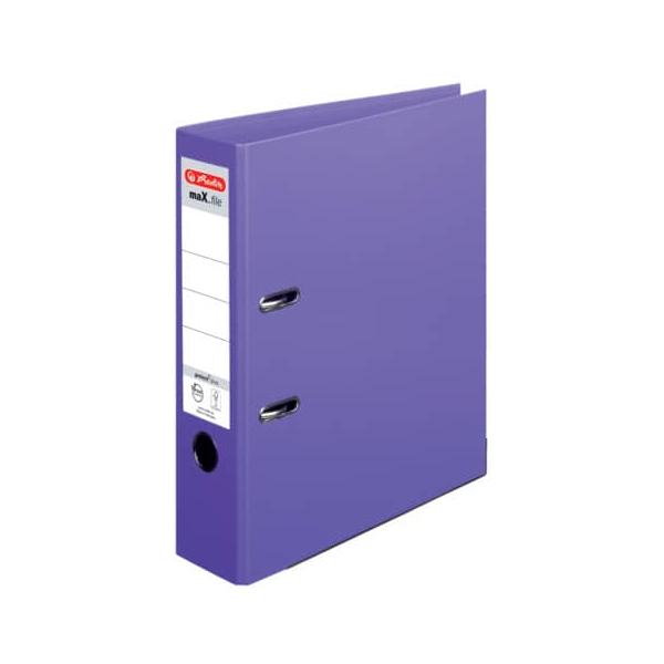 4008110308265 - Ordner maXfile protect plus 10834414 A4 80mm breit PP vollfarbig violett 4008110308265 Herlitz