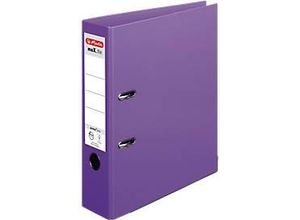 4008110308272 - herlitz Ordner maXfile protect plus DIN A4 Rückenbreite 80 mm 10 Stück violett