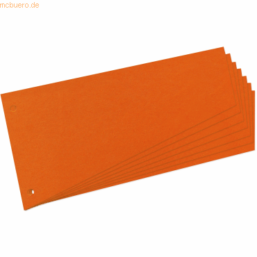 4008110311081 - Trennstreifen 10838498 Trapez orange 190g gelocht 23x12cm  4008110311081 100 Stück