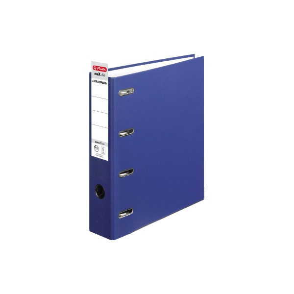 4008110313726 - Doppelordner maXfile protect twin 10842276 2x A5 quer 70mm breit Kunststoff vollfarbig blau 4008110313726 Herlitz