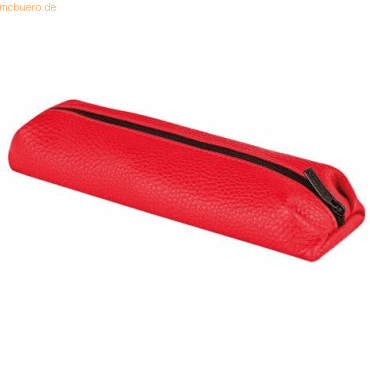 4008110361185 - 2 x Schüleretui Faulenzer Origami Polyester 200x65mm Flame red 4008110361185 - 2 x Schüleretui Faulenzer Origami Polyester 200x65mm Flame red