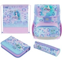 4008110370873 - Schulranzen-Set Loop Plus Mystic Mermaid Kunstfaser lila 4008110370873 Herlitz