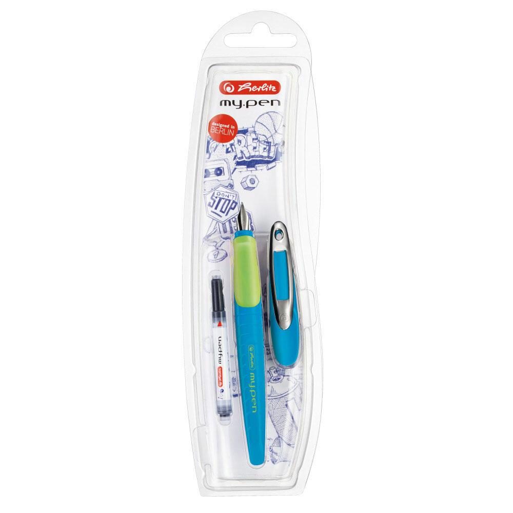 4008110380636 - Füller 10999761 mypen blau neon Feder M 4008110380636 Herlitz