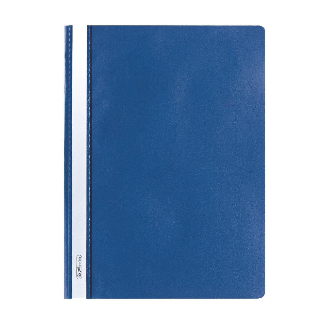 4008110451503 - herlitz Schnellhefter A5 Polypropylen (PP) blau