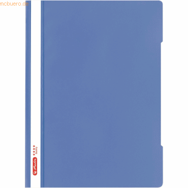 4008110563107 - Schnellhefter Quality Kunststoff blau DIN A4 4008110563107 herlitz