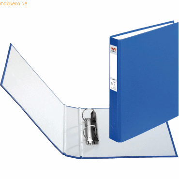 4008115365041 - herlitz maXfile protect Ringbuch 2-Ringe blau 35 cm DIN A5 hoch