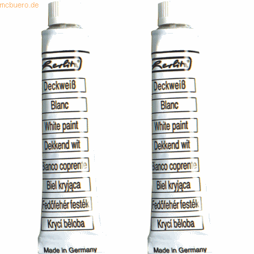 4008118642101 - herlitz Deckweiß Deckweiß 2x75ml 2x 75 ml