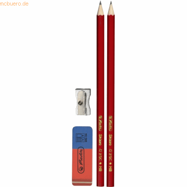 4008118670708 - herlitz Bleistift-Set Skizzo 4-teilig 174 mm Bleistifte