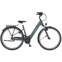 4008153041723 - FISCHER Cita 42I Citybike (Laufradgröße 28 Zoll Rahmenhöhe 43 cm Damen-Rad 711 Wh Graphitschwarzgrün matt)