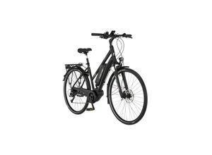 4008153041952 - FISCHER Viator 30 Trekkingrad (Laufradgröße 28 Zoll Rahmenhöhe 49 cm Damen-Rad 557 Wh Schwarz matt)